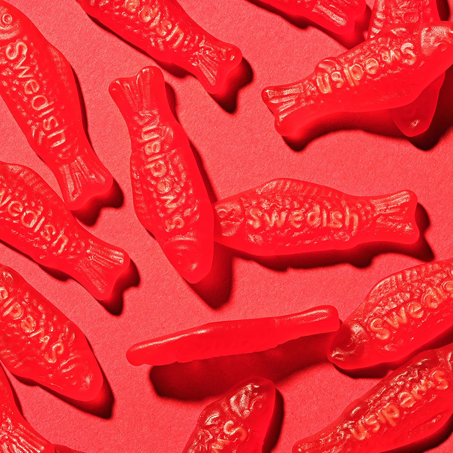 Swedish Fish Soft & Chewy Gummy Candy, Bulk Candy 5 lb Pack for Lunchbox Treats and Family Movie Night Bowls