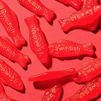 Swedish Fish Soft & Chewy Gummy Candy, Bulk Candy 5 lb Pack for Lunchbox Treats and Family Movie Night Bowls
