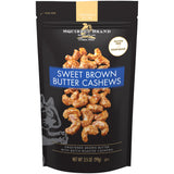 Squirrel Brand Sweet Brown Butter Cashews – Gourmet Hostess Gift for Women, 3.5 oz Resealable Bag