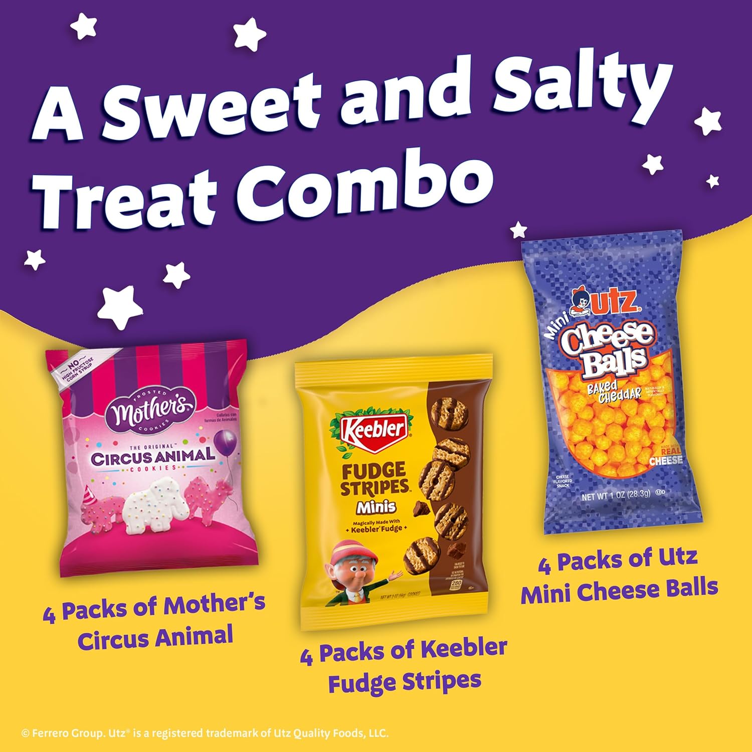 sweet-to-savory balance spanning cookies, shortbread, and cheese crackers