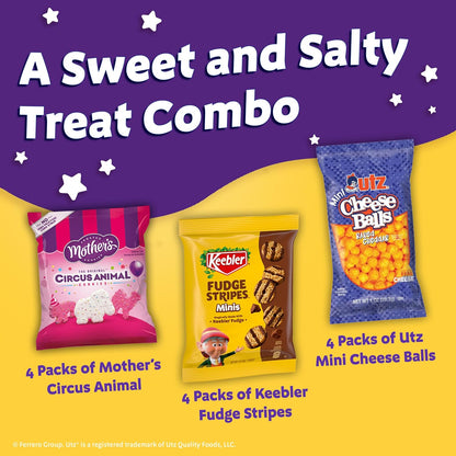 sweet-to-savory balance spanning cookies, shortbread, and cheese crackers