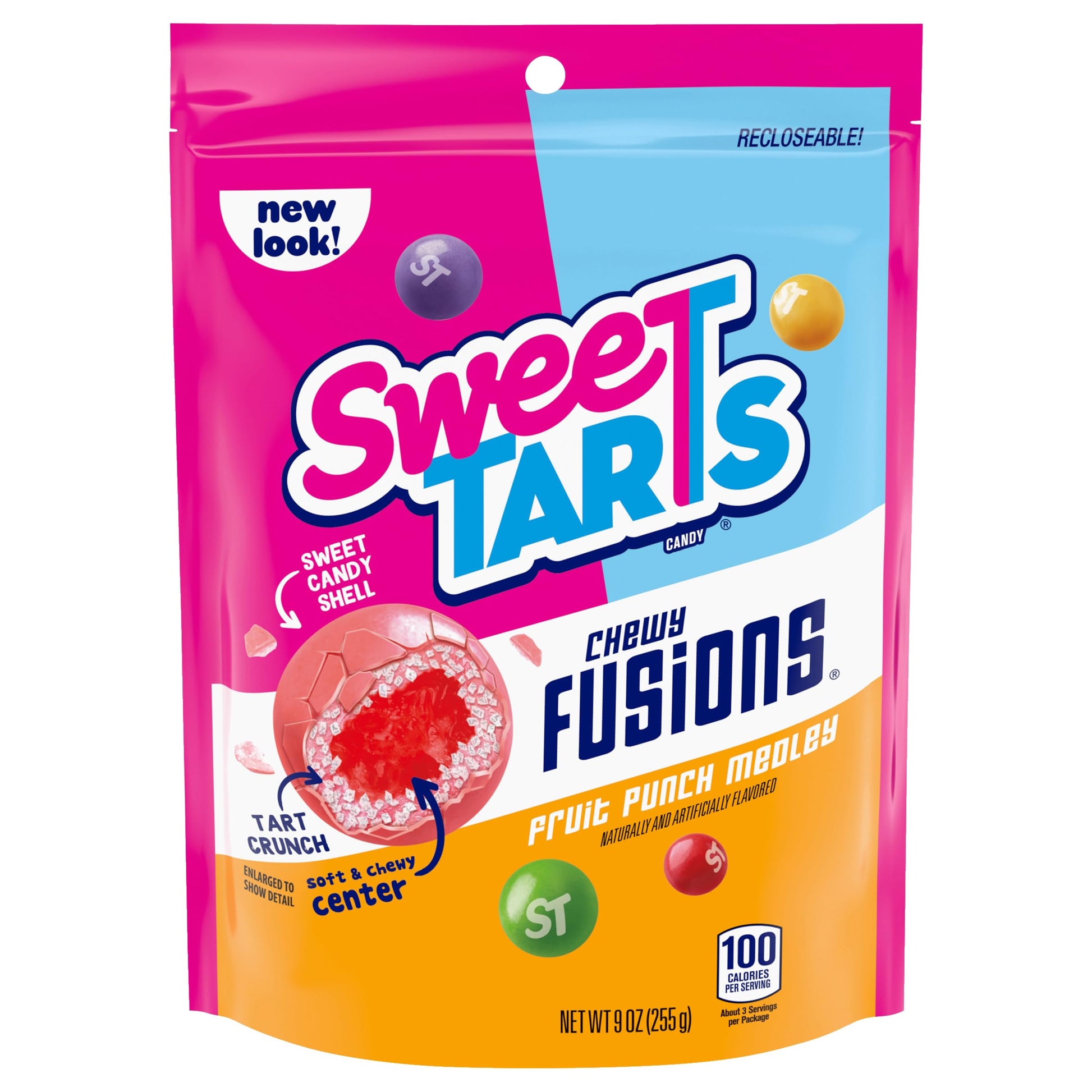 SweeTARTS Mini Chewy Candy – Guilt-Free Treat Without Artificial Sweeteners, 12 oz
