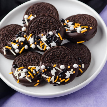 Sweets Indeed Natural Dye Free Halloween Sprinkles – Child-Safe Edible Topping for Class Party Cupcakes