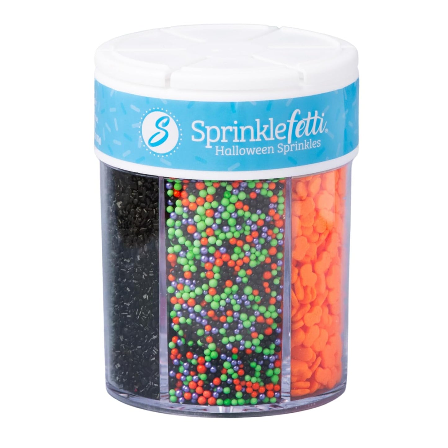 Sweets Indeed Sprinkle Variety Container – Halloween Gift Basket Stuffer for Bakers and Sprinkle Enthusiasts