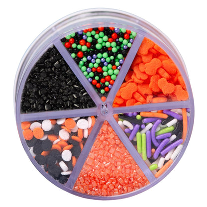Sweets Indeed Sprinkle Variety Container – Halloween Gift Basket Stuffer for Bakers and Sprinkle Enthusiasts