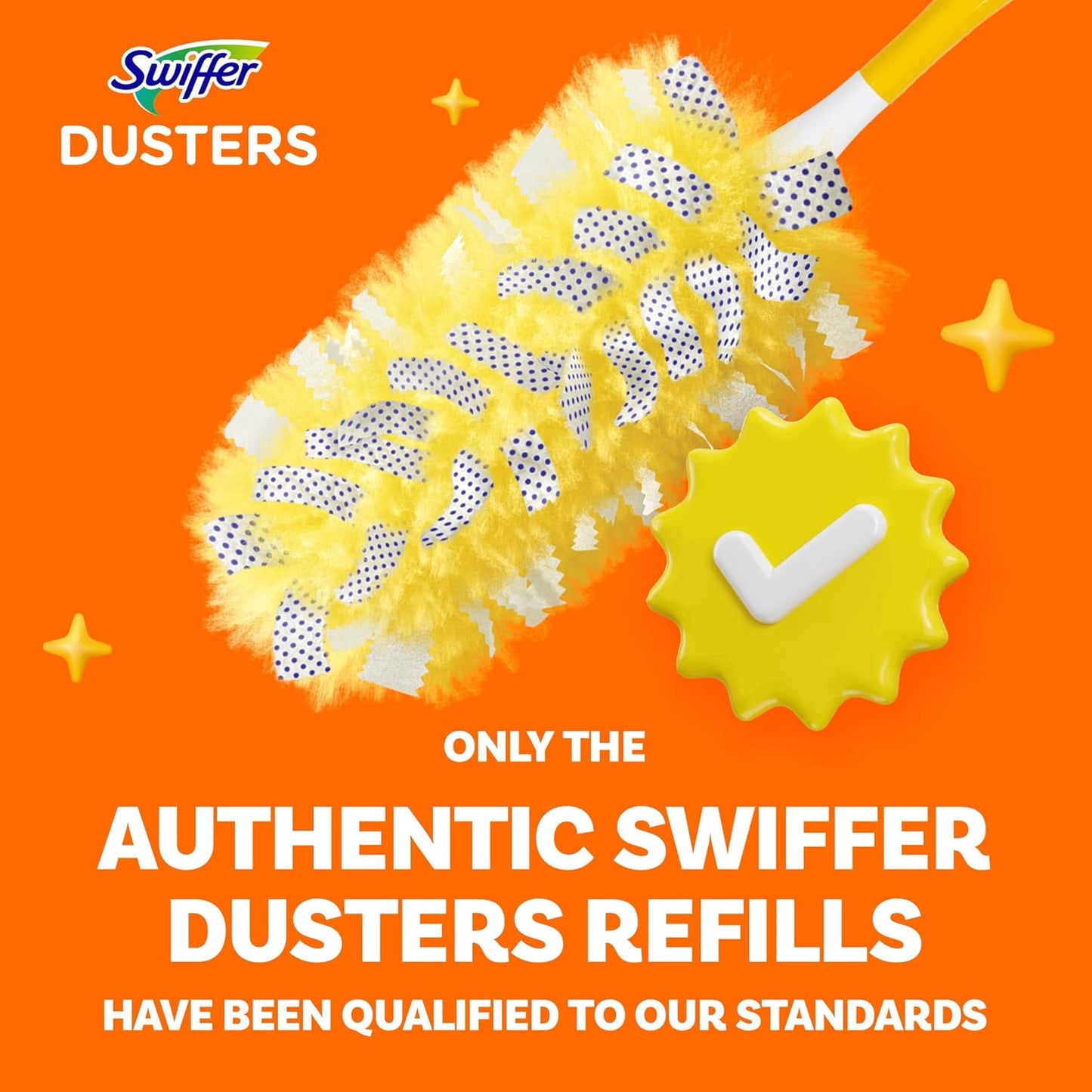 Swiffer Heavy Duty Pet Duster Refills – Practical Gift for Cat and Dog Owners Who Have Everything, Febreze, 11 Count