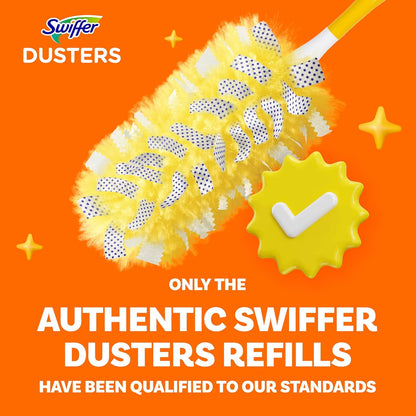 Swiffer Heavy Duty Pet Duster Refills – Practical Gift for Cat and Dog Owners Who Have Everything, Febreze, 11 Count