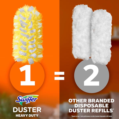 Swiffer Heavy Duty Pet Duster Refills – Practical Gift for Cat and Dog Owners Who Have Everything, Febreze, 11 Count