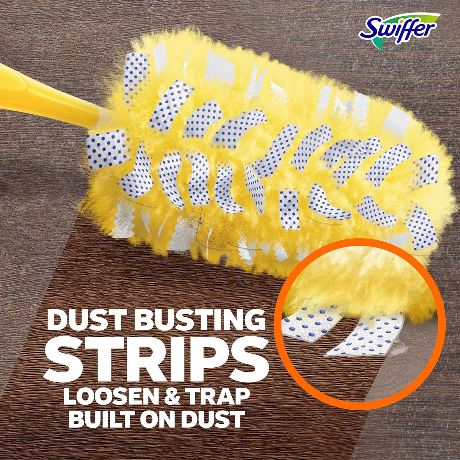 Swiffer Heavy Duty Pet Duster Refills – Practical Gift for Cat and Dog Owners Who Have Everything, Febreze, 11 Count