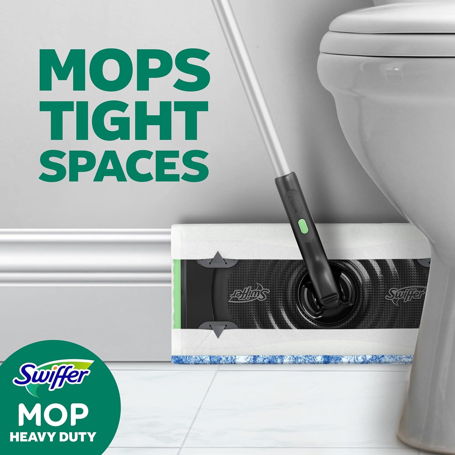 Swiffer Heavy Duty Wet Mop Cloths with Febreze – Streamlined Floor Care for Clutter-Free Studios and Dorm Rooms