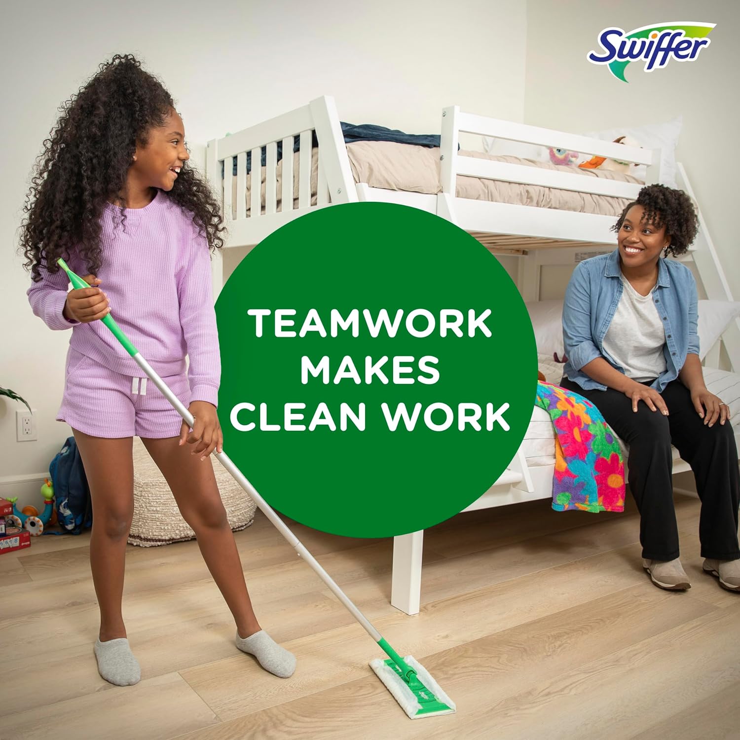 Swiffer Sweeper Dry Sweeping Cloths – One-Tool Lavender Clean for Intentional Hard-Floor Living, 52ct