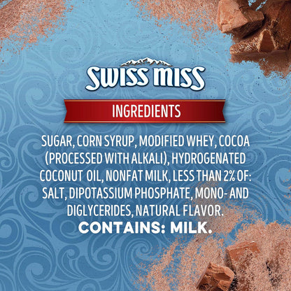 Swiss Miss Hot Cocoa Mix – Fast Afternoon Pick-Me-Up for Home Office and Dorm Room