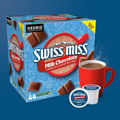 Swiss Miss Keurig Hot Chocolate Pods – Safe Nursery and Playroom Warm Drink for Young Children