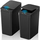 2 Pack 2.2 Gallon Black