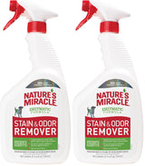 Nature’s Miracle Stain and Odor Remover Dog, 32 Ounces – Non-Harsh Formula Safe Around Crawling Babies