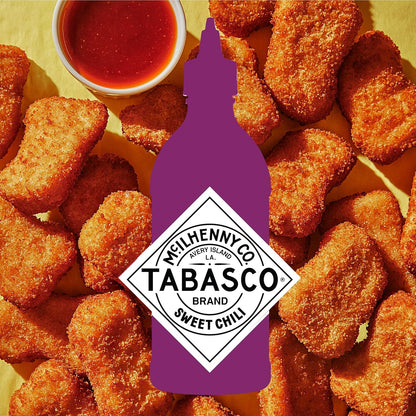 TABASCO Sweet Chili Sauce – Family Dinner Table Sauce for Mild-Heat Lovers and Picky Adult Eaters, 5 Oz