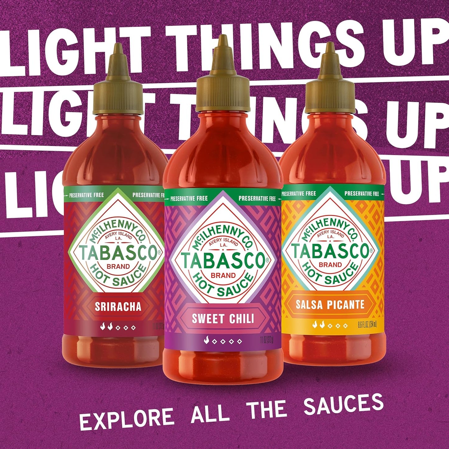 TABASCO Sweet Chili Sauce – Family Dinner Table Sauce for Mild-Heat Lovers and Picky Adult Eaters, 5 Oz