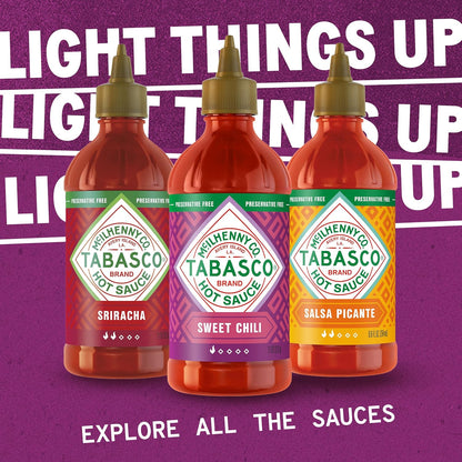 TABASCO Sweet Chili Sauce – Family Dinner Table Sauce for Mild-Heat Lovers and Picky Adult Eaters, 5 Oz