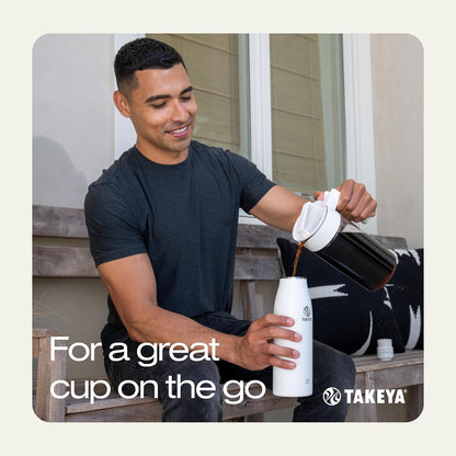 Takeya Deluxe Cold Brew Coffee Maker – Wellness Kitchen Staple for Smoother, Less Acidic Morning Rituals, 2 Quart