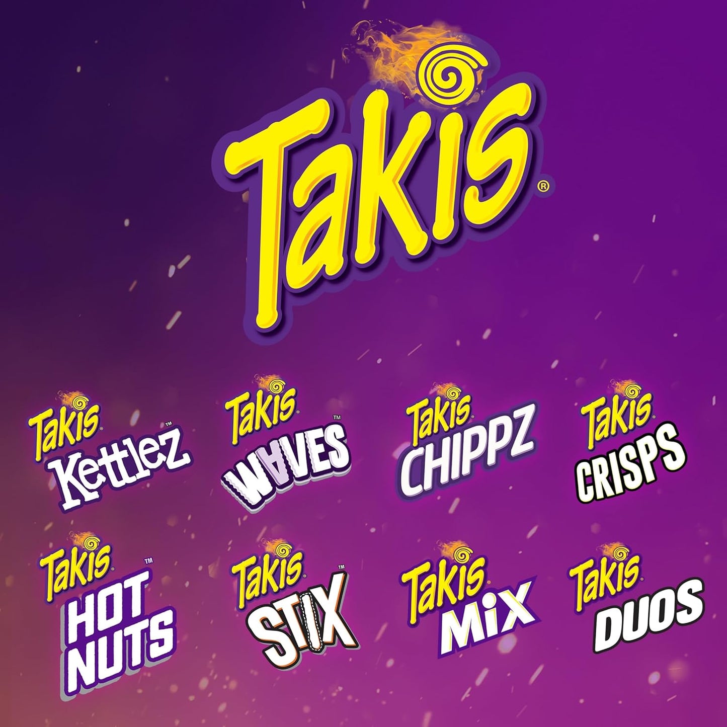 Takis Mini Bite Size Chips – Kid-Friendly Lunchbox Filler and Birthday Party Favor, Assorted Fuego and Blue Heat
