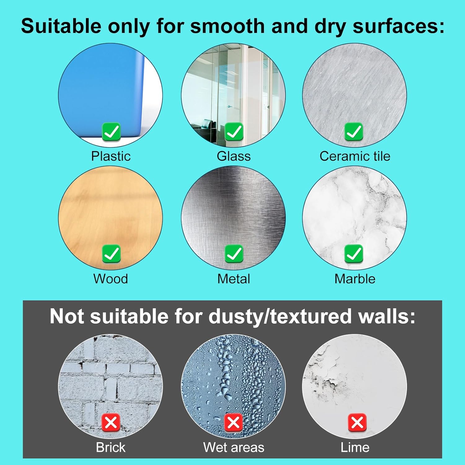 TALA Decor Self-Adhesive Picture Hooks – Minimalist Wall Mounting for Clutter-Free Living Spaces, Invisible Clear Hooks 20 Pack