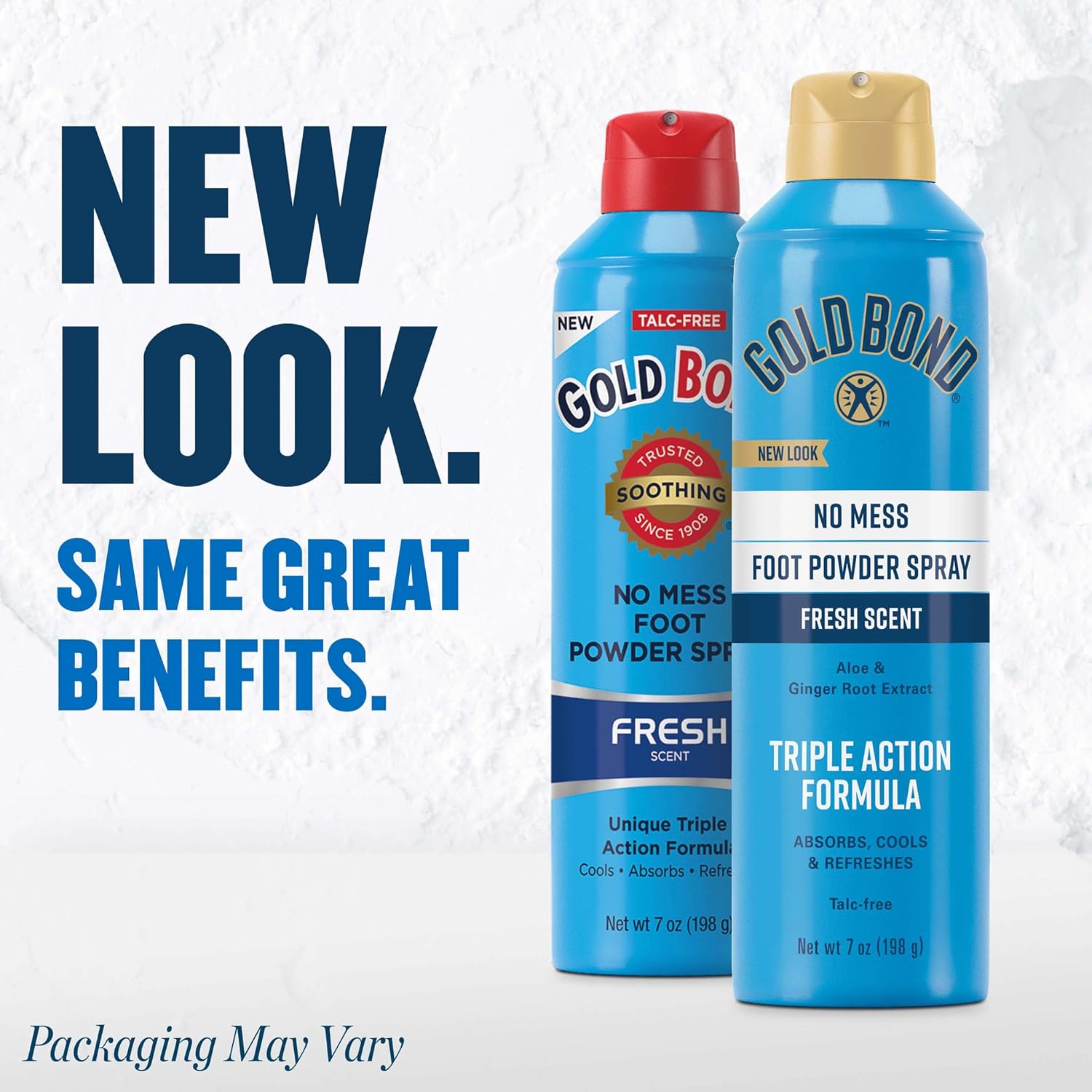 talc-free, paraben-free, preservative-free formula