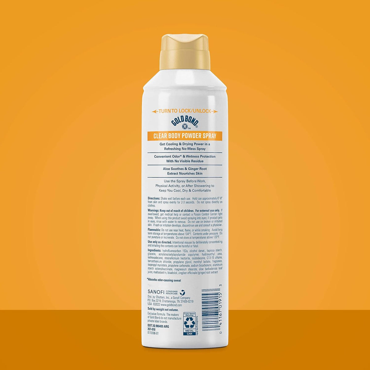 talc-free triple-action formula combining cooling, sweat absorption, and odor control