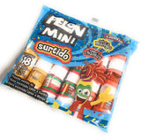 Pelon Pelo Rico Mexican Candy Mini Sticks – Mess-Free Pool and Backyard Snack for Kids, 18-Count Variety Pack