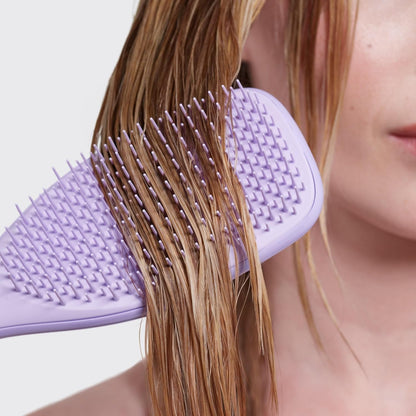 Tangle Teezer Fine Ultimate Detangler Brush – Patio Hair Touch-Up Brush in Sweet Cinnamon, Travel-Ready Detangling