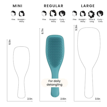 Tangle Teezer Ultimate Detangler Brush – Holiday Gift for Him and Her, Unisex Breakage-Reducing Styling Brush