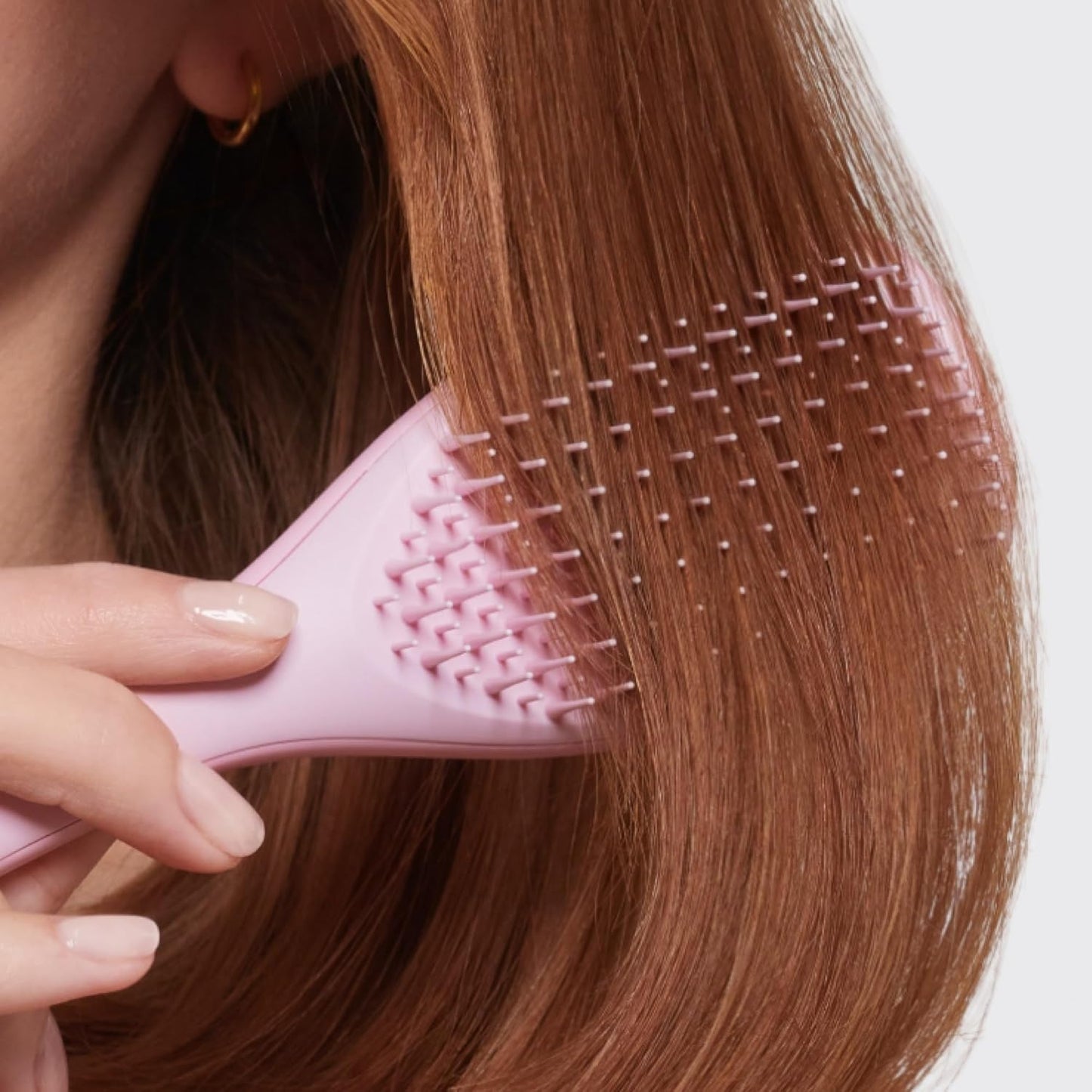 Tangle Teezer Ultimate Detangler Mini – Durable Travel Brush for Beach Tents, Camping Trips, and Park Days