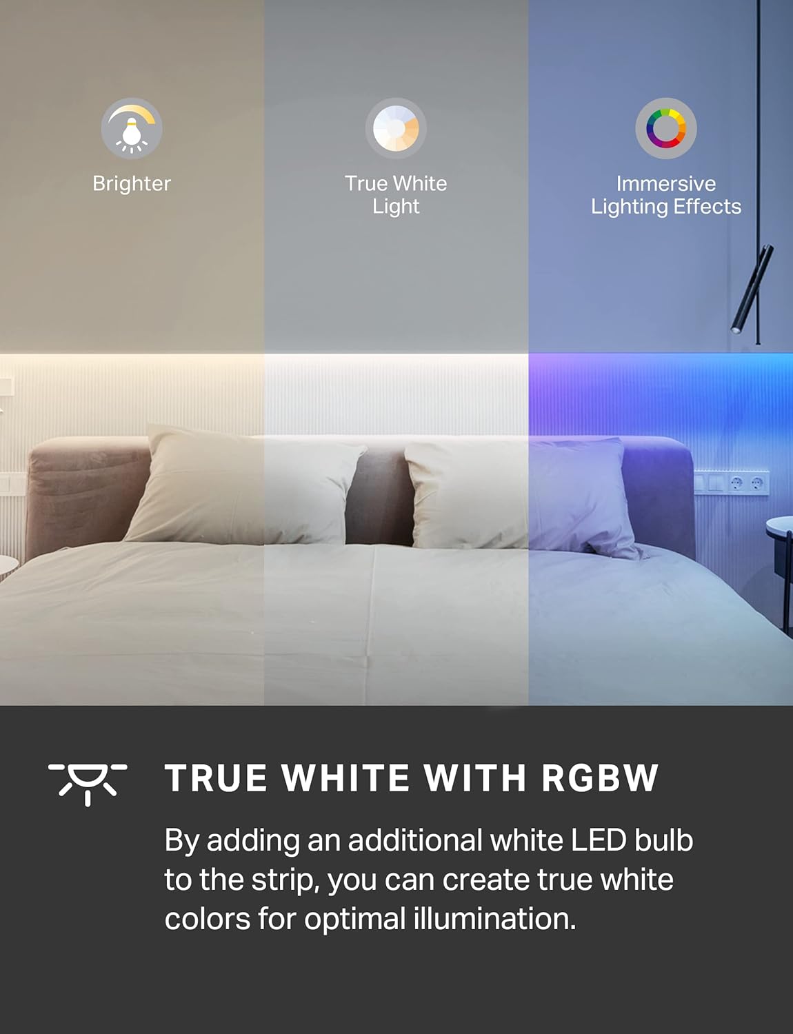 Tapo TP-Link Premium RGBWIC LED Strip – High-End Ambient Lighting for Luxury Living Spaces