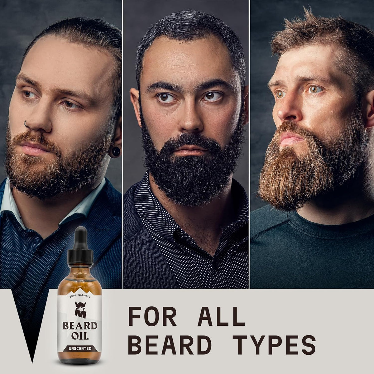 targets beard softening, itch relief, tame-down, and growth support in one product