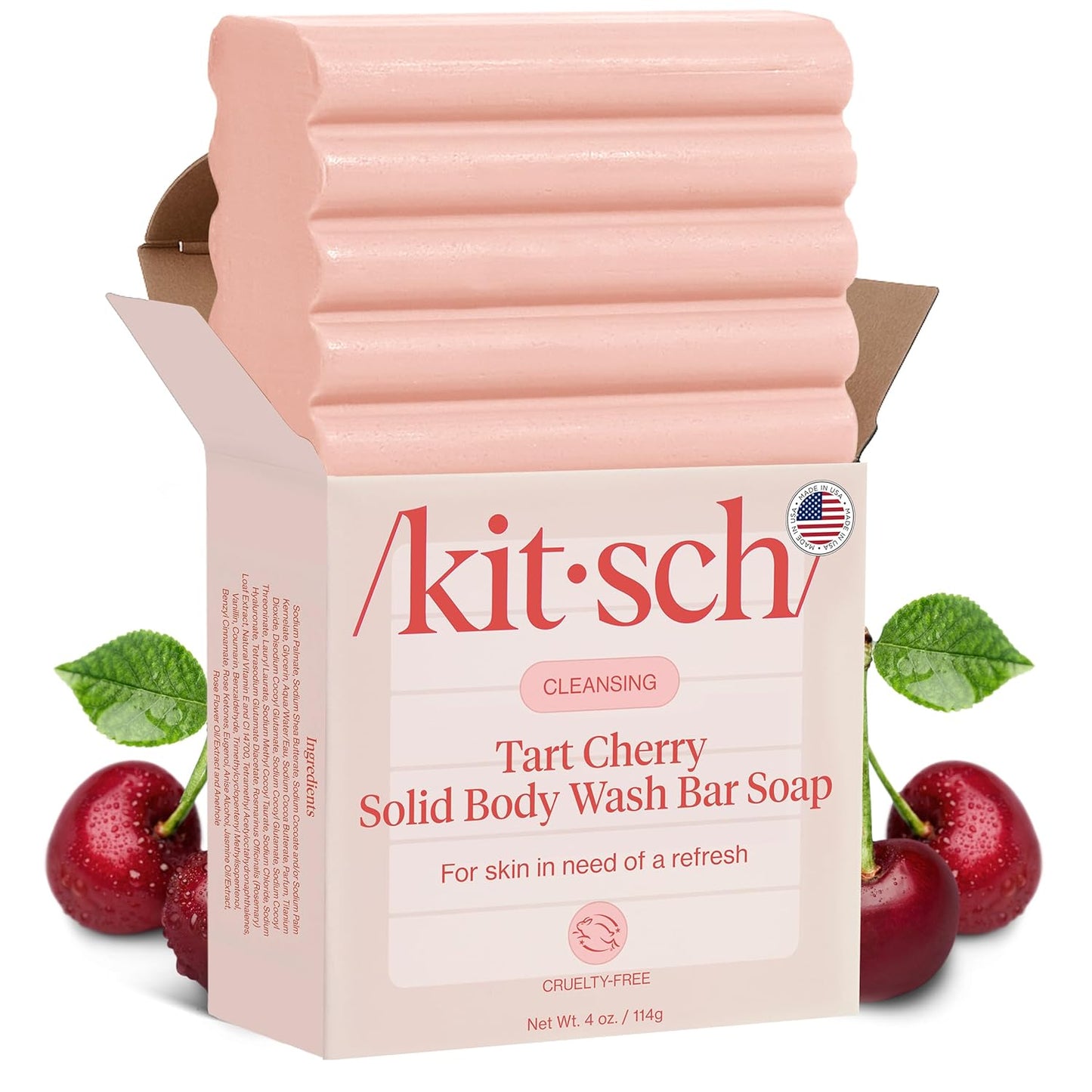 tart cherry fragrance blended with raspberry, rose petal, and jasmine notes