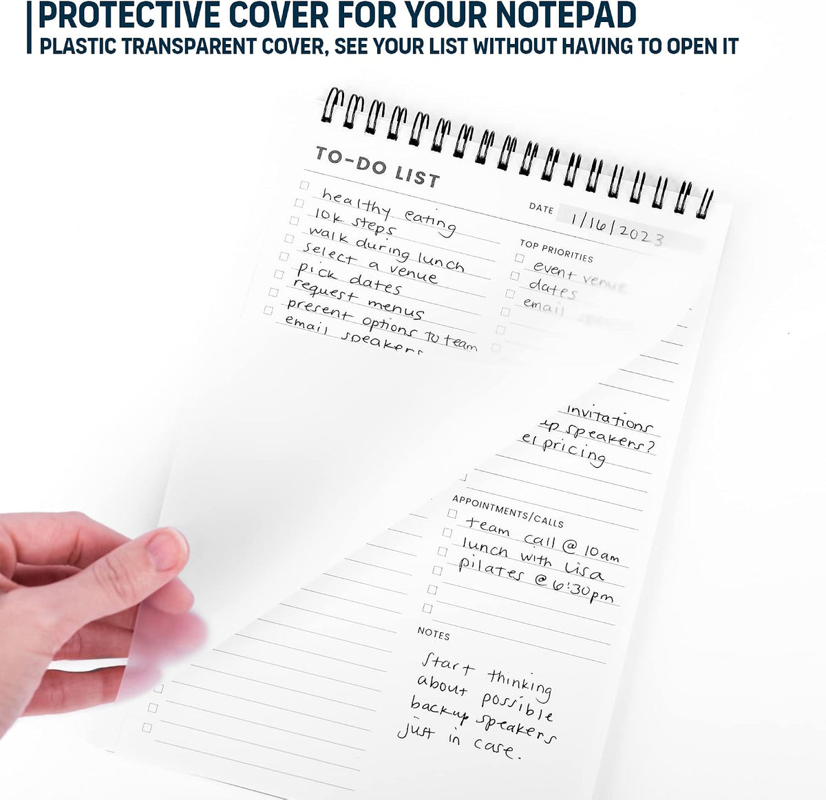 TaskMaster To Do List – Neutral Tone Spiral Notepad for Streamlined Task Tracking