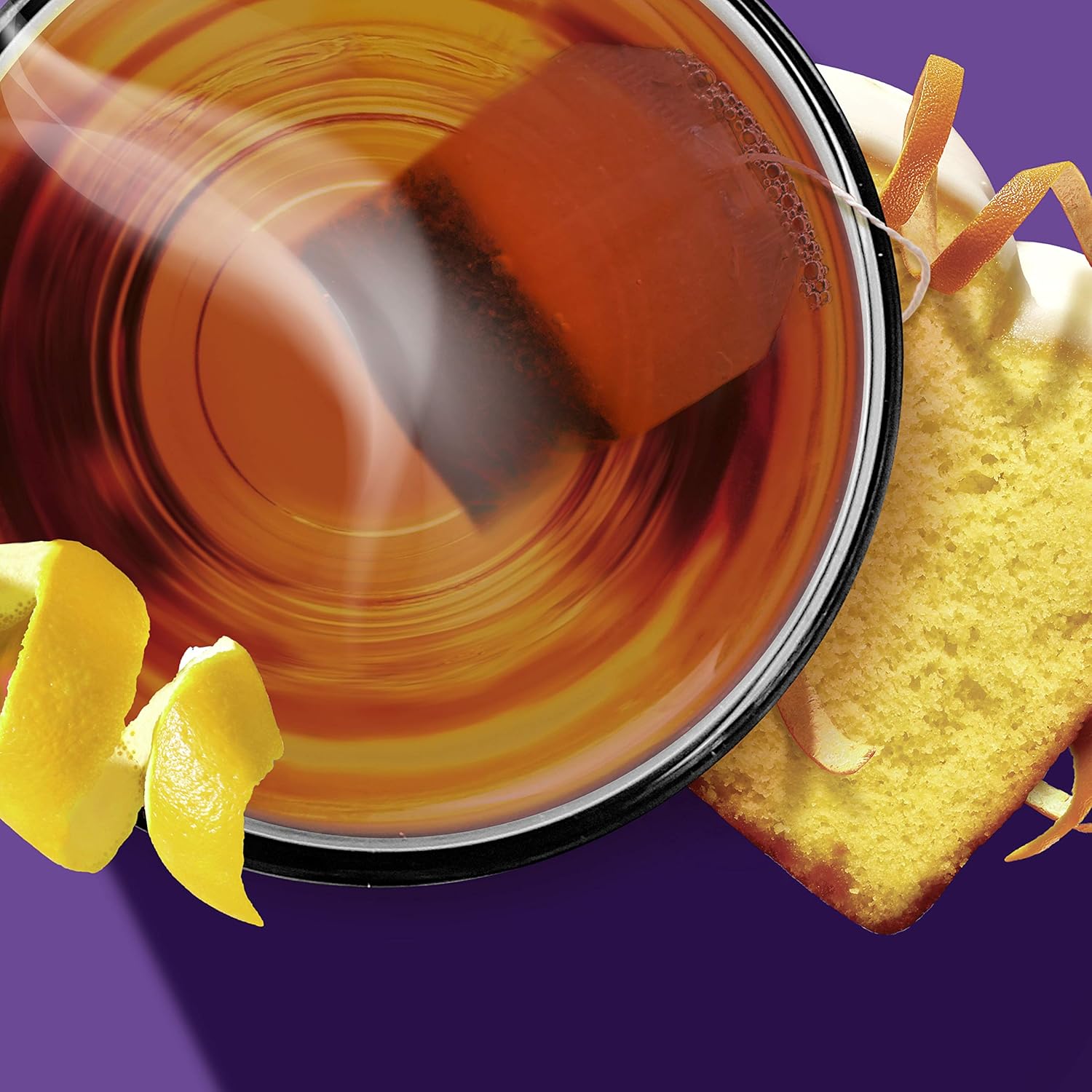 TAZO Glazed Lemon Loaf Herbal Tea – Caffeine-Free Wind-Down Ritual for Bedtime Sipping