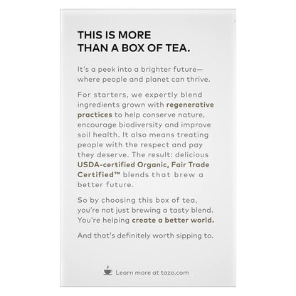 Tazo Organic Awake English Breakfast Black Tea – Thoughtful Black Tea Gift for Tea Enthusiasts