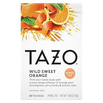 TAZO Passion Herbal Tea – Office Breakroom Herbal Supply for Shared Pantry Stocking