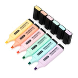 ZEYAR Pastel Highlighter Set – Deep Focus Study Tool for College Note-Taking and Exam Review