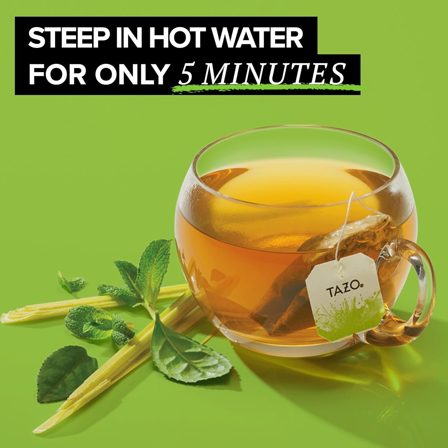 tea bag format enabling simple 3-minute steep in any cup without loose-leaf equipment