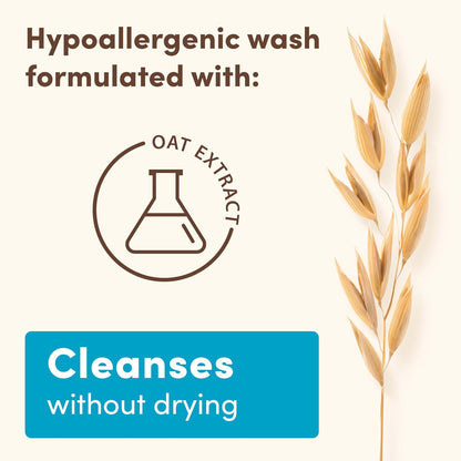 tear-free, hypoallergenic, ph-balanced formula safe for sensitive skin and eyes
