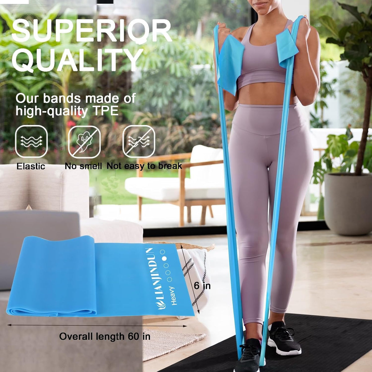 tear-resistant multi-level construction built for long-term elasticity