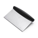 OXO Good Grips Stainless Steel Multi-Purpose Scraper & Chopper – Streamlined Kitchen Tool for Home Cooks Who Meal Prep, Cuts Dough and Vegetables