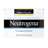 Neutrogena Transparent Glycerin Cleansing Bar – Mindful Morning Self-Care Bar Soap for a Calm, Hypoallergenic Daily Cleanse