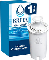 Brita Standard Water Filter – Sustainable Refrigerator Upgrade, Replaces 1,800 Plastic Bottles Per Year