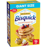 Betty Crocker Bisquick Original Giant Mix – Thoughtful Pantry Gift for New Homeowners and College Grads, 96 oz
