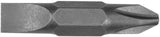 Klein Tools 32483 Precision-Machined Bit Set for Safer Screwdriving, #2 Phillips and 1/4-Inch Slotted to Reduce Cam-Out