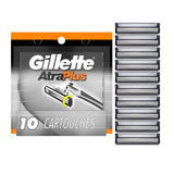 Gillette Atra Cartridge Refills, 10-Count – Gentle Lubricated Blades for Skin Comfort