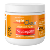 Neutrogena Rapid Clear Pads – Streamlined One-Step Acne Treatment for Clutter-Free Vanities