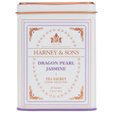 Harney & Sons Dragon Pearl Jasmine Tea – Refined Birthday Gift for Her, Reusable Tin of 20 Sachets